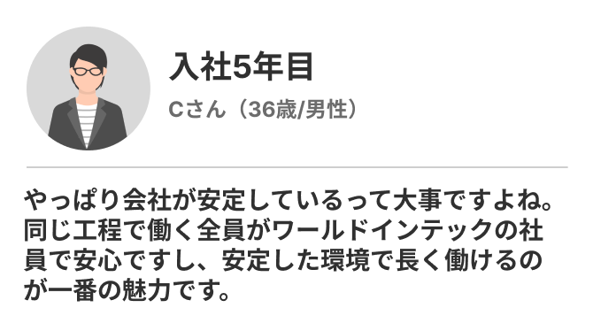社員Cさん