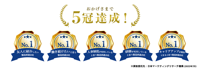 5冠達成