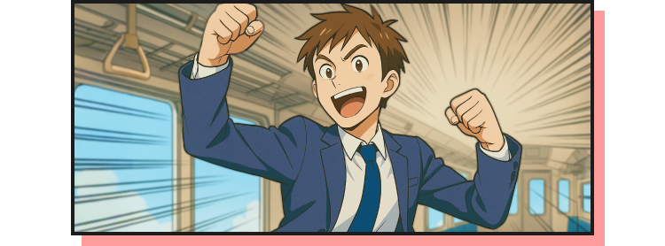 やる気に満ち溢れるダイキ