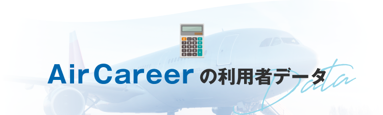 AirCareerの利用者データ