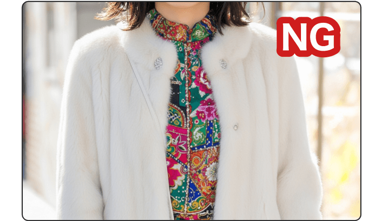 NG服装例
