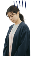 女性が落ち込むイメージ画像