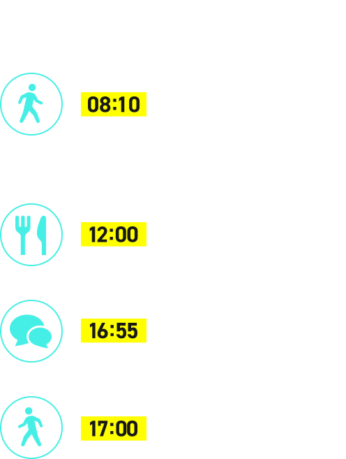 -1日の流れ-
08:10出社・着替え
業務
12:00ランチ(食堂あり)
16:55片付け・報告
17:00退社